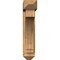 Ekena Millwork Imperial Arts and Crafts Rough Sawn Bracket w/ Offset Brace, Western Red Cedar, 6"W x 24"D x 28"H BKT0604X24X28IMP03RWR - alternate 4